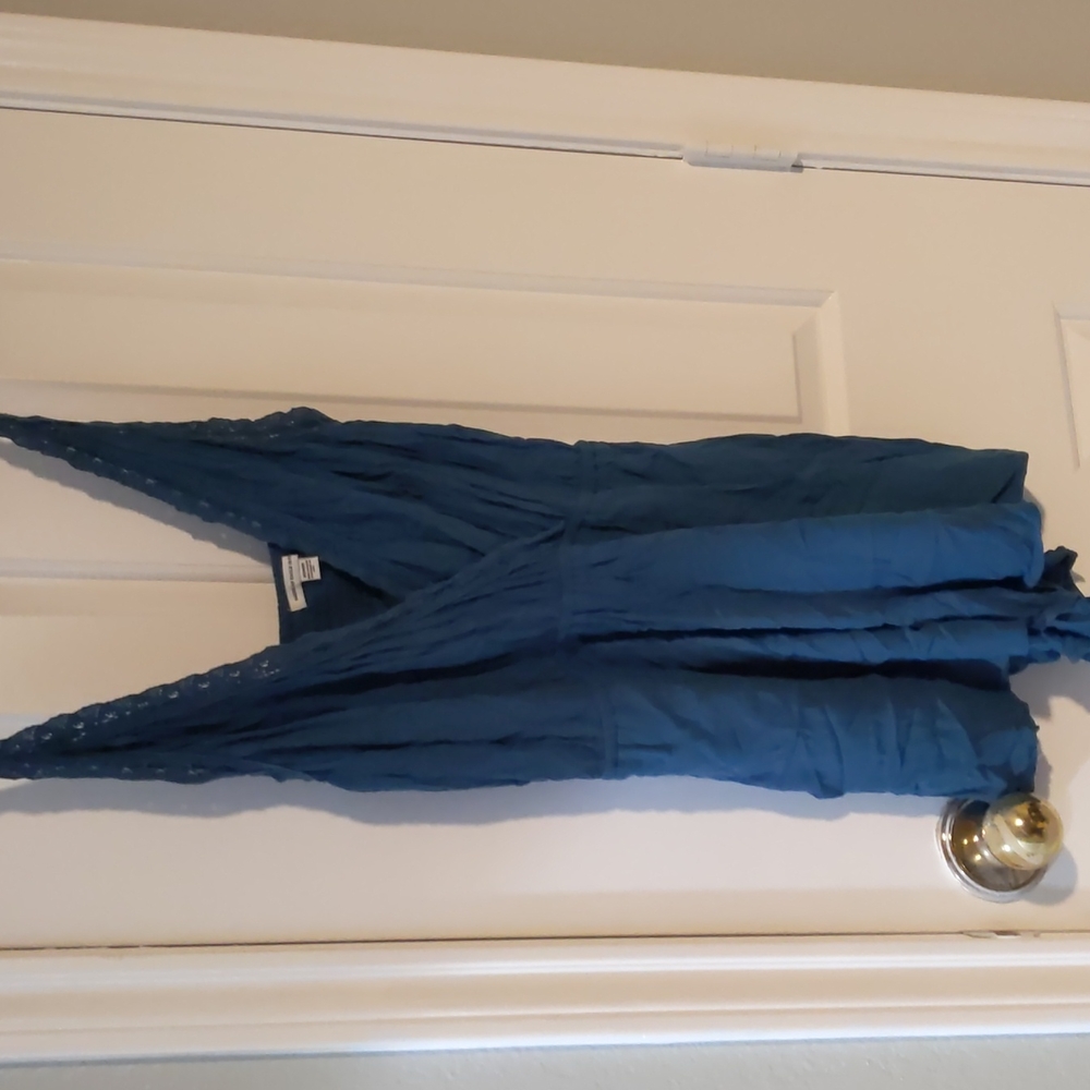 AEO teal romper M